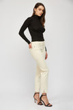 Mid Rise Straight Leg Jeans