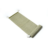 Green Striped Handwoven Cotton Table Runner