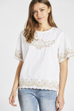 Floral Embroidered Top