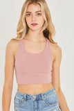 Knit Racer Back Tank Top