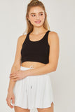 Knit Racer Back Tank Top