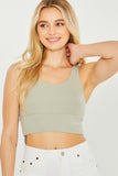 Knit Racer Back Tank Top