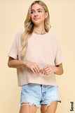 Solid Textured Top