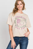 Walk on the Wild Side Graphic Tee in Stone