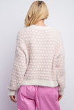 Honeycomb Patterned Sweater