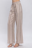 Striped Linen Pants