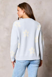 Soft Touch Floral Jacquard Sweater