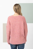 Pink Cozy Knit Sweater