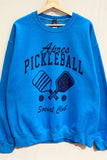 Apres Pickleball Sweatshirt in Blue