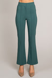 French Seam Boot Cut Trousers