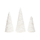Large White Fur Cone Trees