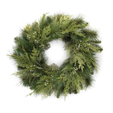 Mixed Pine Wreath 24.5 - PVC