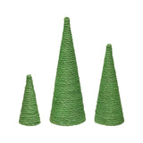 Small Green Jute Cone Trees