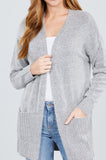Open Front Cardigan Sweater