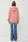 Coral Hooded Sweater