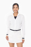 Lightweight Varsity Stripe Jacket