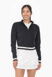 Lightweight Varsity Stripe Jacket