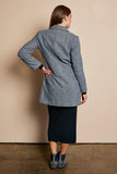 Patterned Fitted Coat