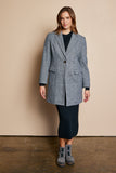 Patterned Fitted Coat