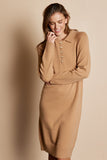 Sweater Dress in Camel