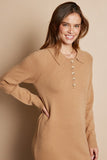 Sweater Dress in Camel