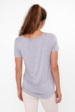 Short Sleeve High-Low Top