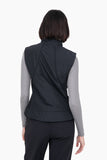 Fitted Mock Neck Active Vest