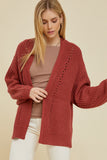 Chunky Knit Cardigan