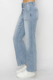Patch Pocket Flared Jeans
