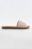 Open Toe Casual Flat Slide Sandals