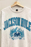 Jackson Hole Graphic Tee in Ash