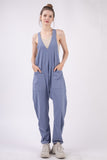Casual Baggy Knit Jumpsuit