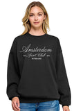 Amsterdam Crew Neck Sweatshirt