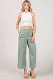 Tweed Wide Leg Trousers