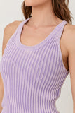 Washed Sweater Tank Top