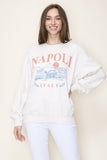 Napoli Graphic Sweatshirt in Ivory