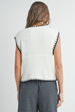 Cap Sleeve Sweater Vest