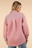 Oversized Quilted Cozy Shacket