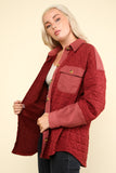 Oversized Quilted Cozy Shacket