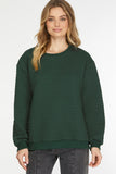 Crewneck Quilted Pullover