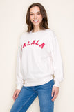 Fa La La Graphic Sweatshirt