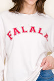 Fa La La Graphic Sweatshirt