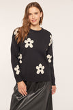 Soft Touch Floral Jacquard Sweater