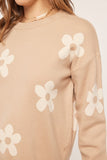 Soft Touch Floral Jacquard Sweater