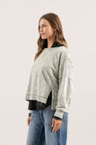 Washed Knit Top