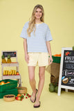 Striped Short Sleeve T-Shirt