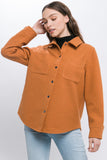 Button Down Jacket with Snap Closure