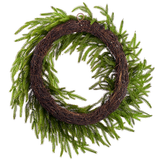 20" Fir Wreath - Green