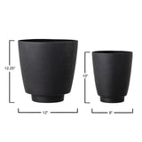 Metal Tapered Planters