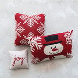 Square Two-Sided Cotton Pillow - 12"